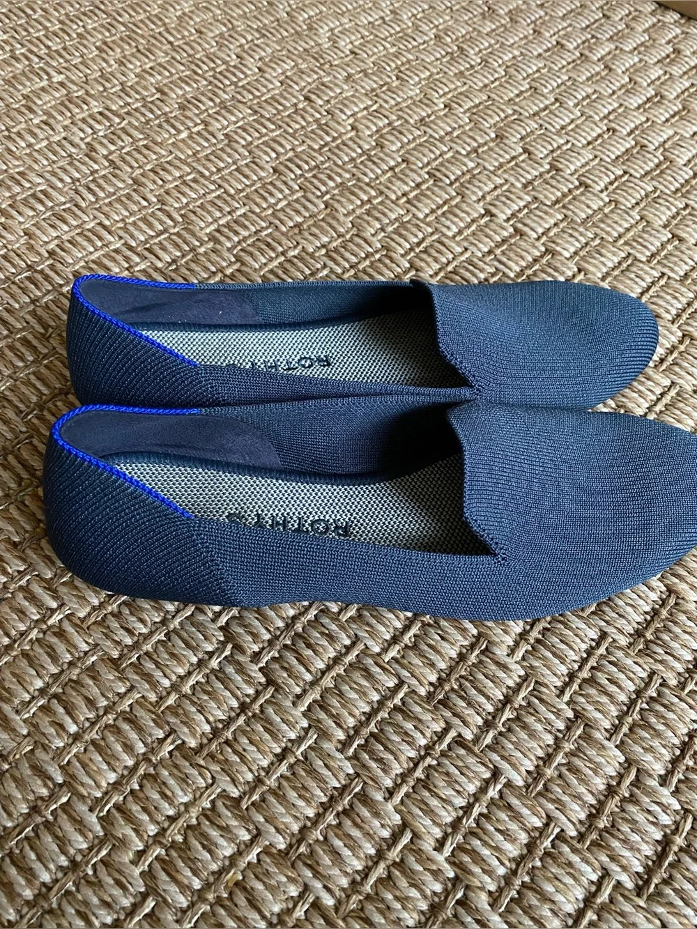 Rothy's Navy Women's Slip-On Loafers